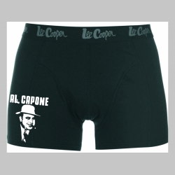 Al Capone čierne trenírky BOXER top kvalita 95%bavlna 5%elastan